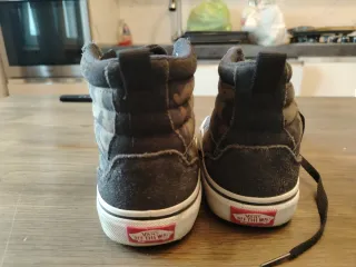 Scarponcini Vans camouflage grigio marrone