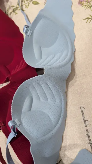 2 Sujetadores Push Up Rojos