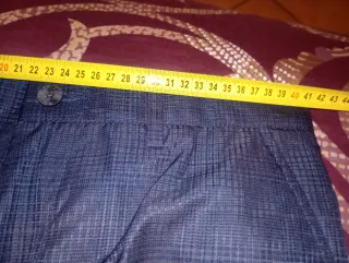 FARAH, Pantaloni classici, W32 L31, Slim Fit, Blue