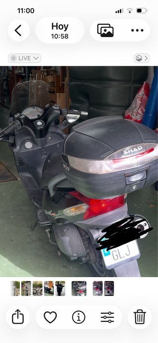 Kymco Grand Dink 125cc Negra