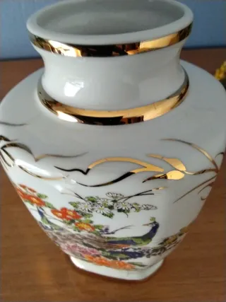Jarrón de cerámica china 18 cm