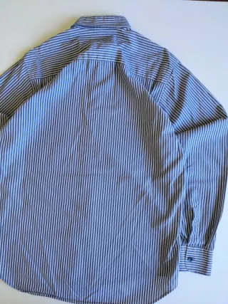 Camisa manga larga Vintage Rayas Azul 90s Gendive