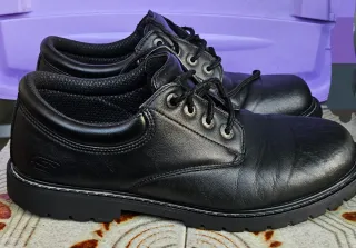 Zapatos piel skechers work cottoonwood elks nro 46
