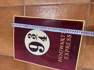 Chapa Harry Potter Hogwarts Express 9 3/4