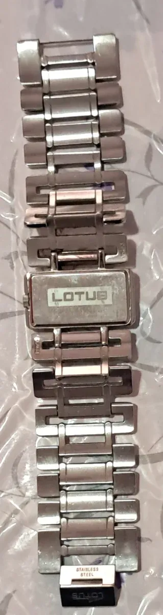 Reloj Lotus Mujer Plata y Blanco