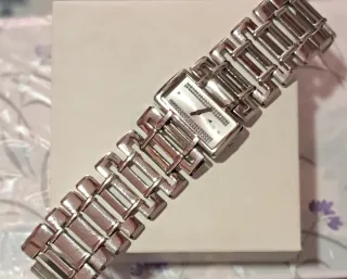 Reloj Lotus Mujer Plata y Blanco