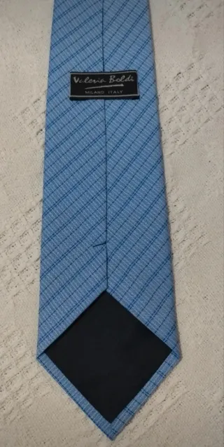 Corbata Valeria Boldi Milano Azul Celeste