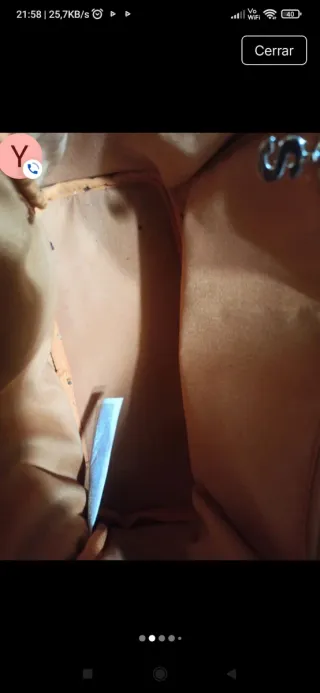 Mochila Desigual Flores Naranja