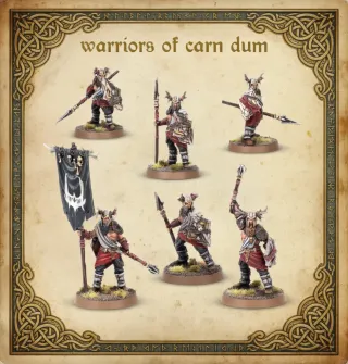 Warriors of Carn Dum - Miniature