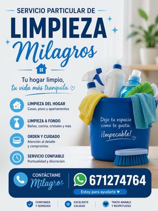 Chica de limpieza