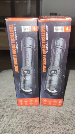 Pack 2 Linternas LED Recargables