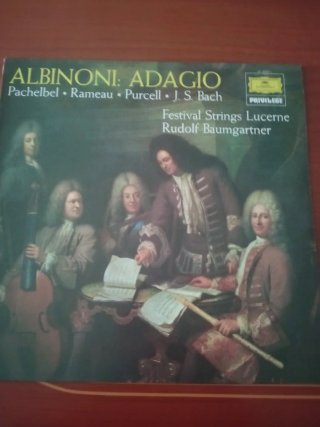 Vinilo Clásico: Albinoni Adagio