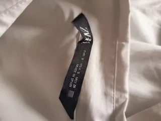 Camicia Zara manica lunga bianca