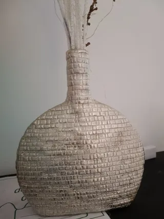 Vaso decorativo effetto mattoni