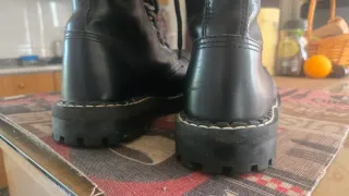 Botas STEEL 10 ojales estilo militar