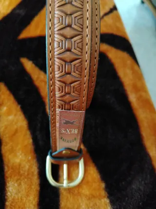 Cintura uomo Ben's vintage pelle marrone