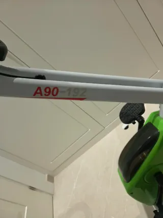 Bicicleta Estática Plegable Verde