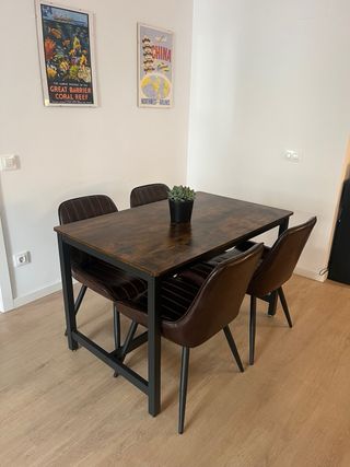 Sillas comedor cómodas (4 unidades)