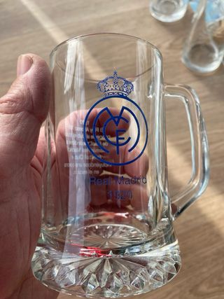 3 Jarras y 3 Vasos de Vidrio Grabados