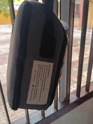 Trona portátil para bebé con diseño de oso