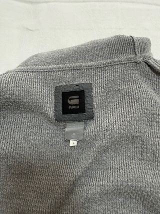 Jersey G-Star RAW cuello alto gris