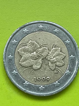 Moneda 2 Euros 1999 Flores