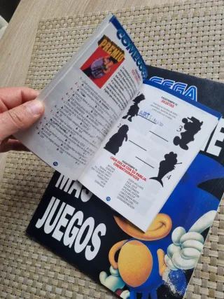 CATÁLOGO SEGA Y PASATIEMPOS HOBBY CONSOLAS