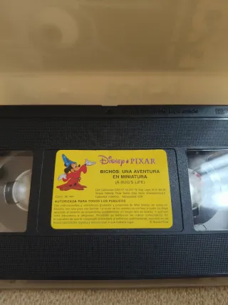 Película Bichos VHS Disney Pixar