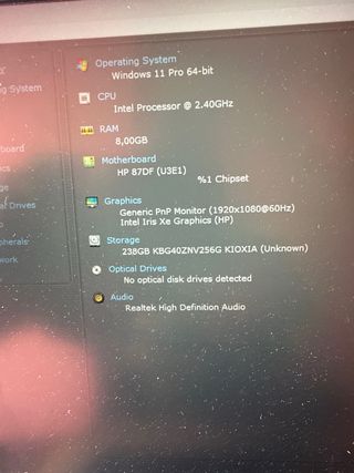 HP ProBook 430 G8 Plata