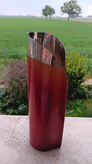 Vaso/Caraffa Calegaro Rosso Metallizzato