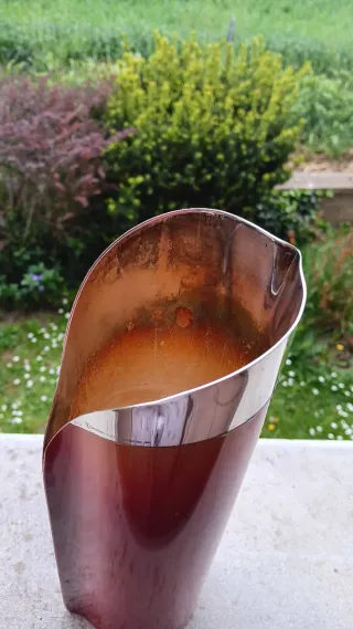 Vaso/Caraffa Calegaro Rosso Metallizzato