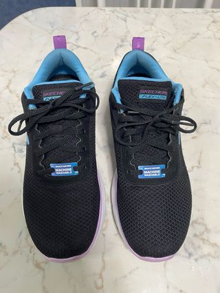 Zapatillas Skechers Skech-Lite Pro - Negro/Morado
