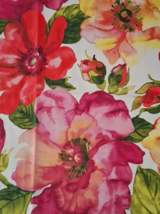 Tovaglia floreale in cotone