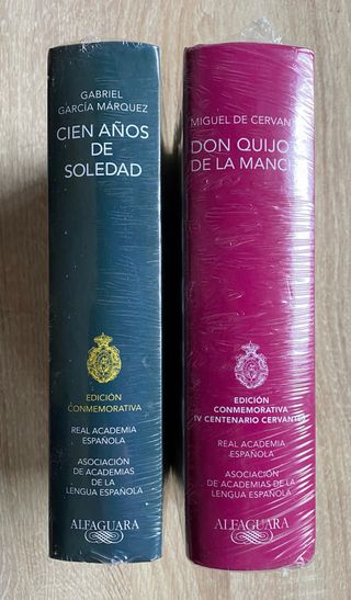 Don Quijote + Cien Años RAE NUEVOS PRECINTADOS