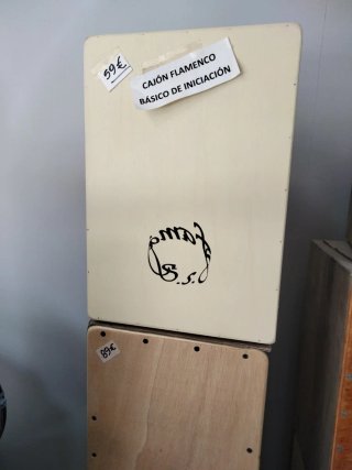 CAJÓN FLAMENCO BÁSICO DE INICIACIÓN  NUEVO.