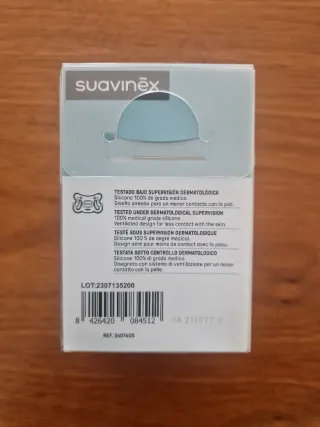 Chupete Suavinex Zero Zero 0-6m Silicona