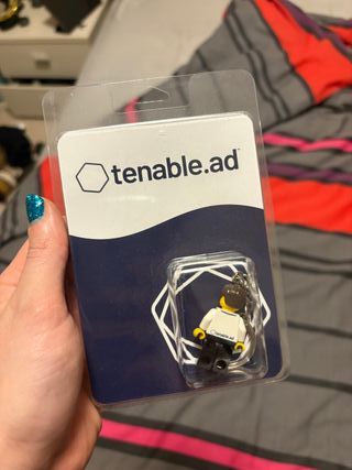 Portachiavi Lego Tenable.ad da collezione
