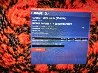 MSI RTX 5080 OC EDITION Tarjeta Gráfica