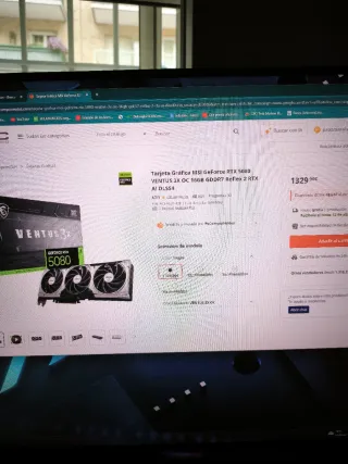 MSI RTX 5080 OC EDITION Tarjeta Gráfica