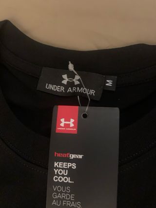 Camiseta Under Armour Negra