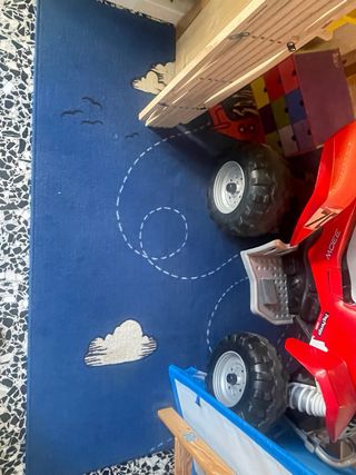 Letto a castello in legno con scivolo