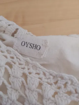Bolso bandolera macramé blanco