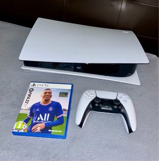 PS5 con Lector CD +Mando y Juego