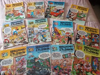 10 Tebeos de Mortadelo y Filemón Olé