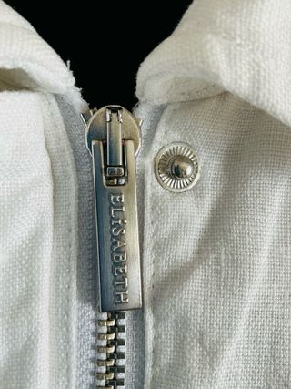Chaqueta oversize lino cazadora harrington bomber