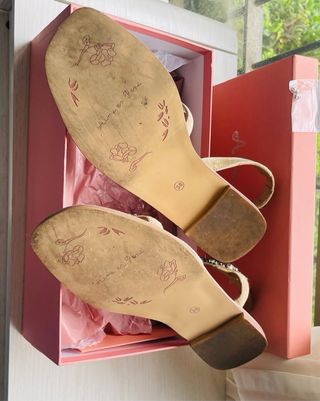 Sandalias Alma en Pena Beige Multicolor