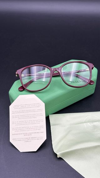 Occhiali Swarovski donna montatura viola