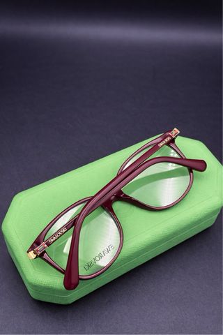 Occhiali Swarovski donna montatura viola