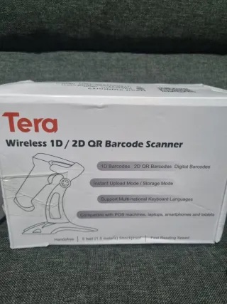 Lettore di codici a barre wireless Tera 1D/2D