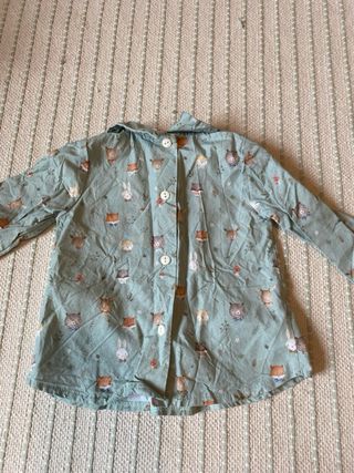 Conjunto bebé 12 meses: camisa y pololo